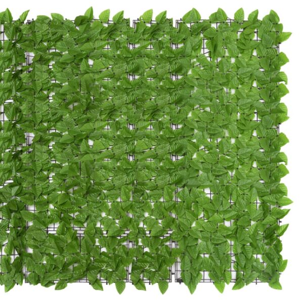 vidaXL Balkónová markíza so zelenými listami 600x150 cm – Obrázok 3