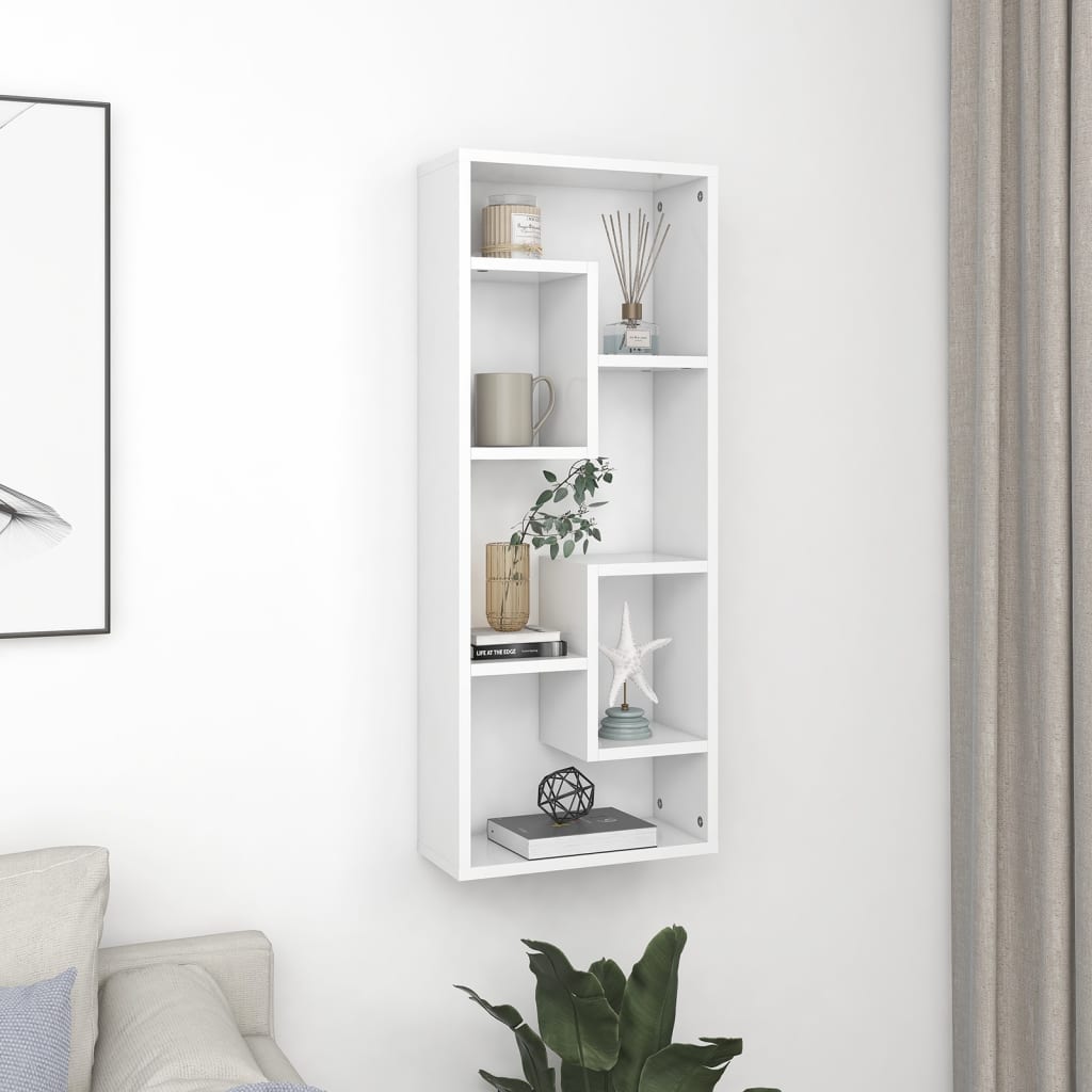 VXL8720286586334_m_en_hd_1.jpg vidaXL Nástenná polica, biela 36x16x90 cm, kompozitné drevo – Obrázok 1
