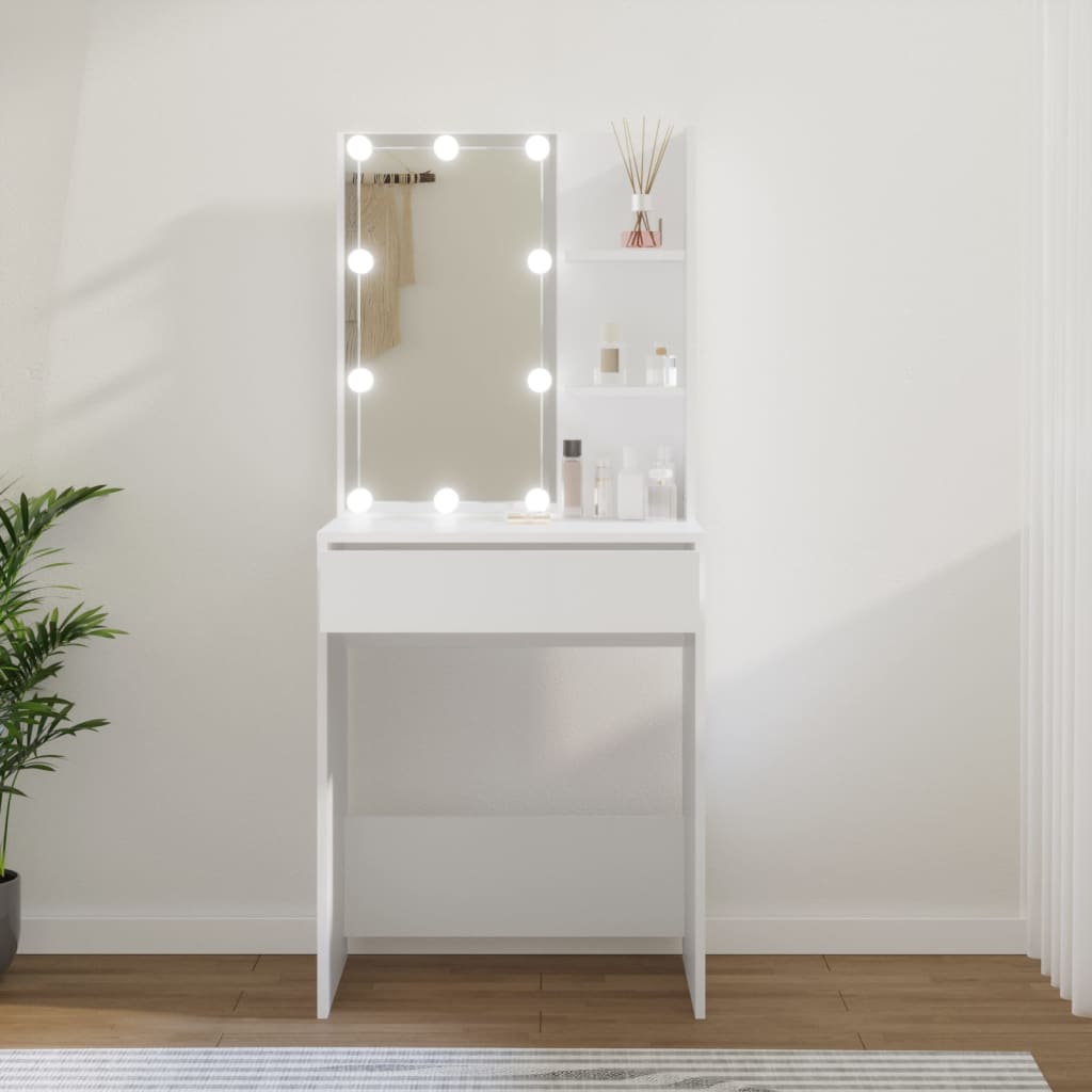 VXL8720286644256_m_en_hd_1.jpg vidaXL Toaletný stolík s LED biely 60x40x140 cm – Obrázok 1