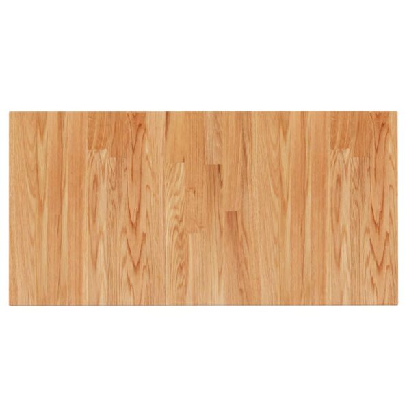 vidaXL Kúpeľňová doska bledohnedá 80x40x2,5 cm ošetrený masív – Obrázok 2