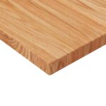 vidaXL Kúpeľňová doska bledohnedá 80x40x2,5 cm ošetrený masív – Obrázok 3