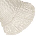 vidaXL Pracovné lano biele 3 mm 50 m polypropylén – Obrázok 5