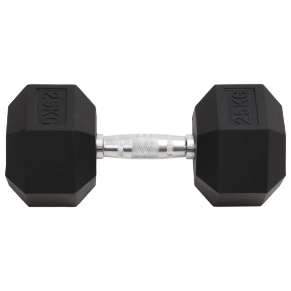 vidaXL Jednoručná činka 25 kg liatina – Obrázok 2