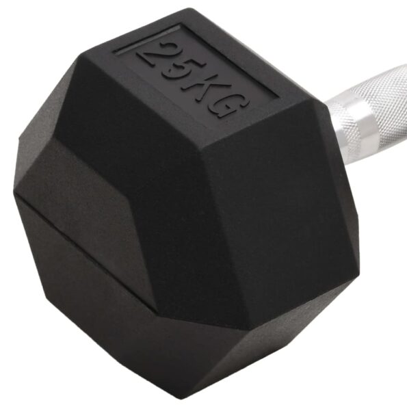 vidaXL Jednoručná činka 25 kg liatina – Obrázok 5