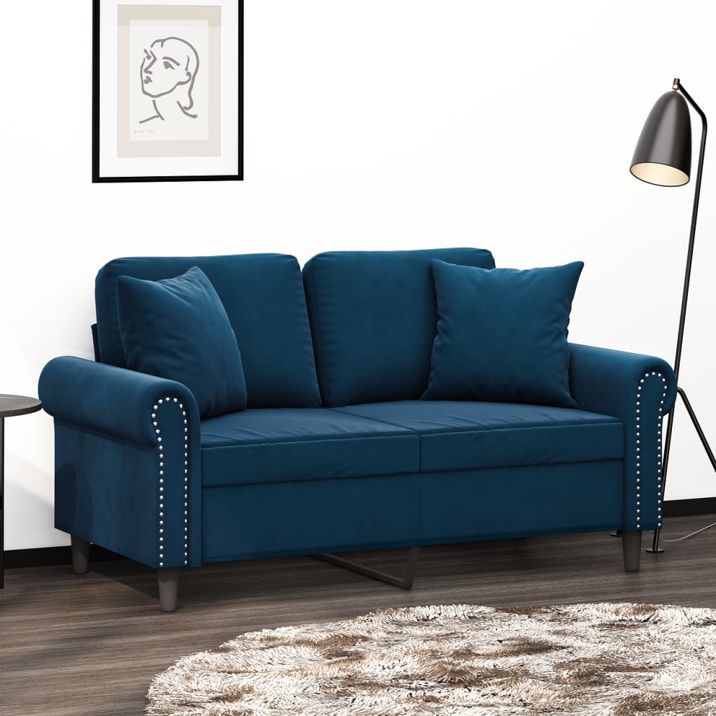 VXL8720287187974_m_en_hd_1.jpg vidaXL Dekoratívne vankúše 2 ks modré 40x40 cm zamat – Obrázok 1