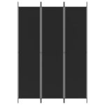 vidaXL 3-panelový paraván čierny 150x220 cm látkový – Obrázok 3