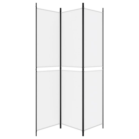 vidaXL 3-panelový paraván biely 150x220 cm látkový – Obrázok 4
