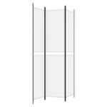 vidaXL 3-panelový paraván biely 150x220 cm látkový – Obrázok 5