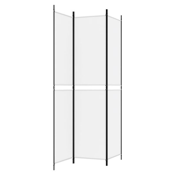 vidaXL 3-panelový paraván biely 150x220 cm látkový – Obrázok 5