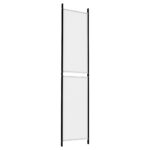 vidaXL 3-panelový paraván biely 150x220 cm látkový – Obrázok 6