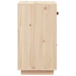vidaXL Komoda 34x40x75 cm borovicový masív – Obrázok 8