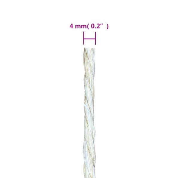 vidaXL Lano 100% sisal 4 mm 500 m – Obrázok 4