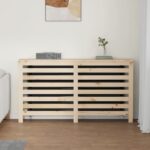 vidaXL Kryt na radiátor 153x19x84 cm masívna borovica – Obrázok 3