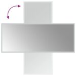 vidaXL LED kúpeľňové zrkadlo 40x100 cm – Obrázok 6