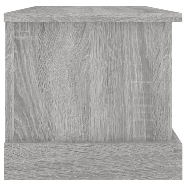 vidaXL Úložný box sivý sonoma 50x30x28 cm spracované drevo – Obrázok 7