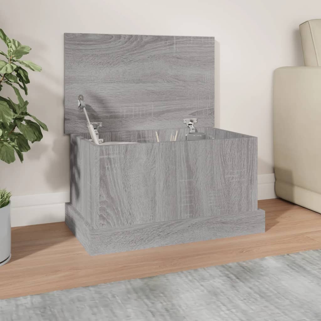VXL8720845793920_m_en_hd_1.jpg vidaXL Úložný box sivý sonoma 50x30x28 cm spracované drevo – Obrázok 1