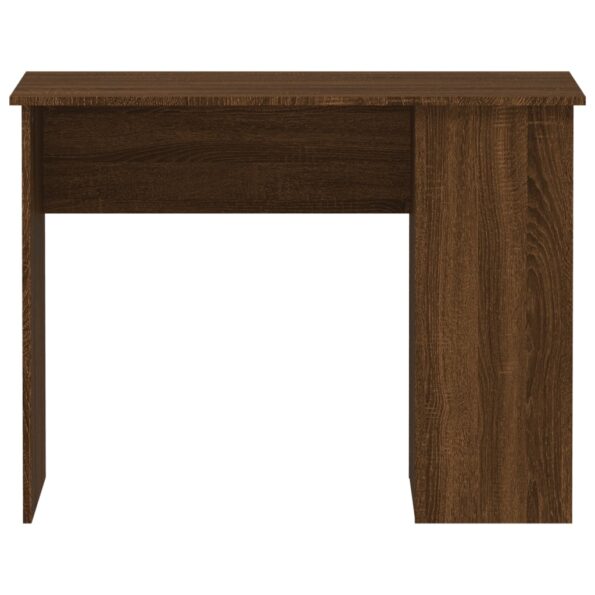 vidaXL Stôl hnedý dub 100x55x75 cm spracované drevo – Obrázok 4
