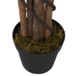 vidaXL Umelý figovník 96 listov 80 cm zelený – Obrázok 4