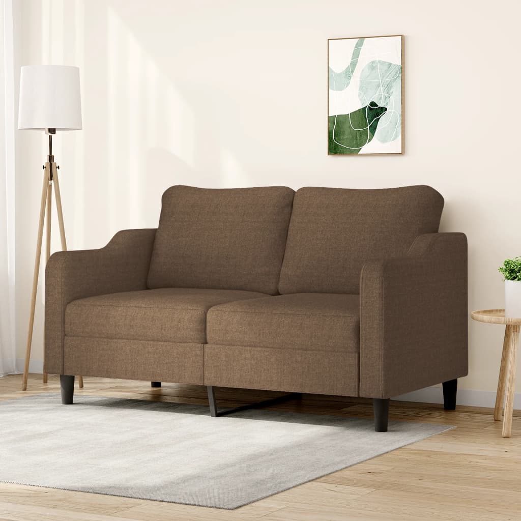VXL8721012140882_m_en_hd_1.jpg vidaXL 2-miestna pohovka hnedá 140 cm látka – Obrázok 1