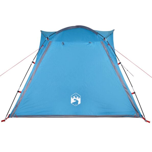 vidaXL Kempingový stan, 4 osoby, modrý, rýchloupínací, vodoodolný – Obrázok 7