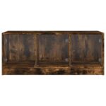 vidaXL Konferenčný stolík sklenené dvierka dub sonoma 102x50x42 cm – Obrázok 6