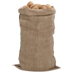 vidaXL Jutové vrecia 30 ks 65x135 cm 100 % juta 340 gsm – Obrázok 2