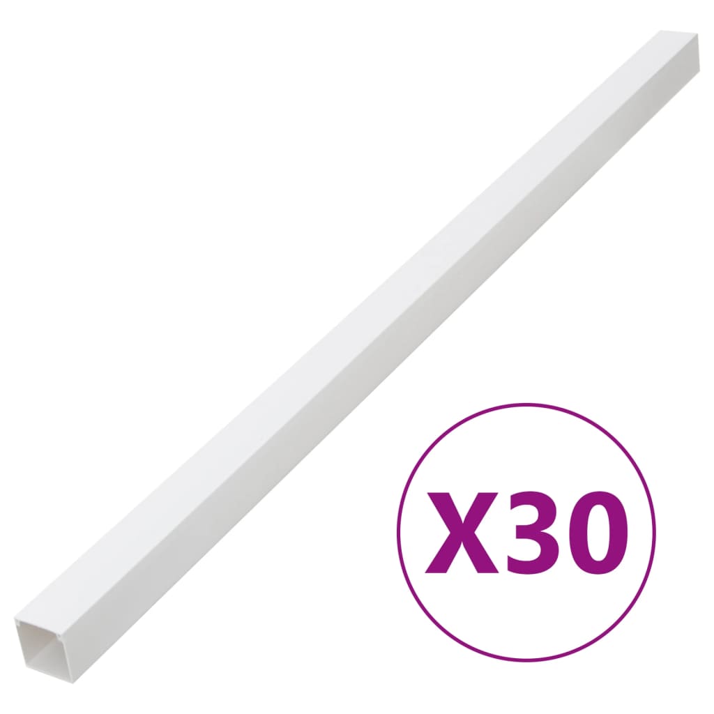 VXL8721012365803_a_en_hd_1.jpg vidaXL Káblový rozvod 100x60 mm 30 m PVC – Obrázok 1