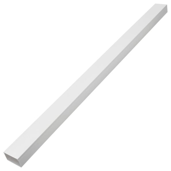vidaXL Káblový rozvod samolepiaci 60x40 mm 10 m PVC – Obrázok 3