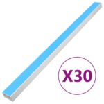 vidaXL Káblový rozvod samolepiaci 60x40 mm 30 m PVC
