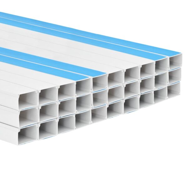 vidaXL Káblový rozvod samolepiaci 60x40 mm 30 m PVC – Obrázok 4