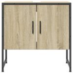 vidaXL Skrinka na umývadlo dub sonoma 60x33x60 cm kompozitné drevo – Obrázok 5
