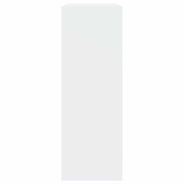 vidaXL Botník biely 80x34x96,5 cm kompozitné drevo – Obrázok 6