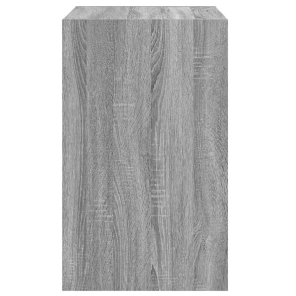 vidaXL Botník sivý dub sonoma 60x42x69 cm kompozitné drevo – Obrázok 6