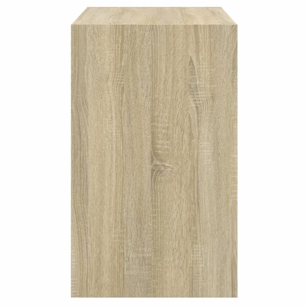 vidaXL Botník dub sonoma 80x42x69 cm spracované drevo – Obrázok 6