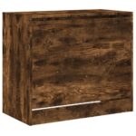 vidaXL Botník dymový dub 80x42x69 cm kompozitné drevo – Obrázok 4