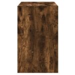 vidaXL Botník dymový dub 80x42x69 cm kompozitné drevo – Obrázok 6