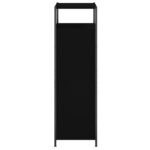 vidaXL Botník čierny 60x34x112 cm kompozitné drevo – Obrázok 6