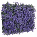 vidaXL Umelý plot z listov 24 ks fialový 40x60 cm – Obrázok 3