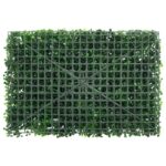 vidaXL Umelý plot z rastlín 24 ks zelený 40x60 cm – Obrázok 4