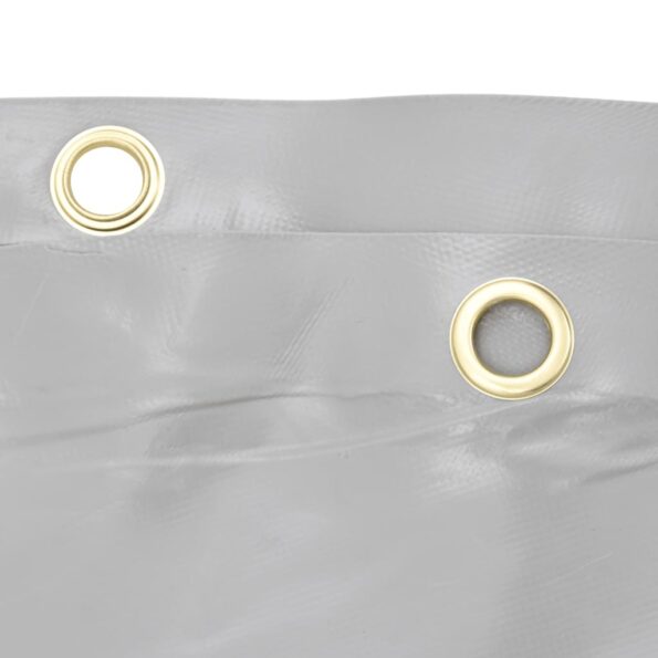 vidaXL Celta sivá 5x6 m 650 g/m² – Obrázok 5