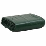 vidaXL Celta zelená 5x5 m 650 g/m²