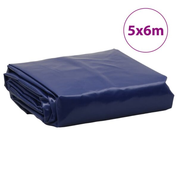 vidaXL Celta modrá 5x6 m 650 g/m² – Obrázok 8
