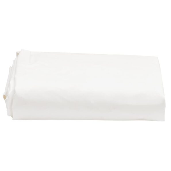 vidaXL Celta biela 5x5 m 650 g/m² – Obrázok 2