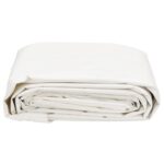 vidaXL Celta biela 5x5 m 650 g/m² – Obrázok 3