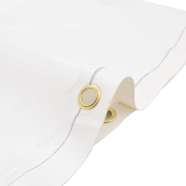 vidaXL Celta biela 5x5 m 650 g/m² – Obrázok 4