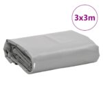 vidaXL Celta, sivá 3x3 m 650 g/m² – Obrázok 8