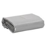 vidaXL Celta sivá 5x8 m 650 g/m²