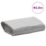 vidaXL Celta sivá Ø 2,8 m 650 g/m² – Obrázok 8