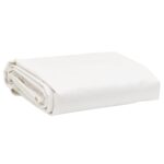 vidaXL Celta, biela Ø 2,6 m 650 g/m²