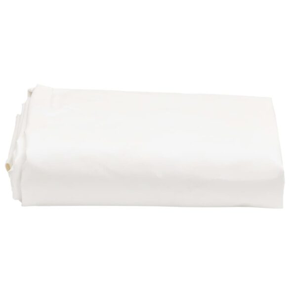 vidaXL Celta, biela Ø 3 m 650 g/m² – Obrázok 2